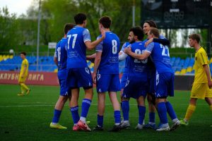Участники ФК «Росич» одержали победу в матче 7 тура Чемпионата Москвы среди ЛФК Дивизиона «А». Фото: официальная страница ФК «Росич» в социальных сетях