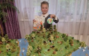 Второклассница школы №2065 одержала победу в конкурсе «Моя Москва, горжусь тобой!». Фото предоставила пресс-служба Школьных новостей