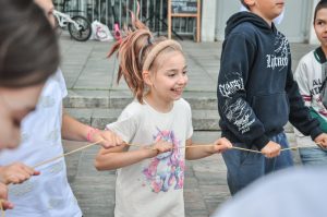 Сотрудники ДК «Московский» провели развлекательную программу «День Нептуна». Фото: официальная страница ДК «Московский» в социальных сетях