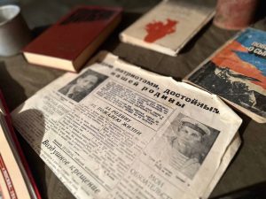 Книжная выставка «Узнай о войне из книг» стартовала в ДК «Первомайское». Фото: официальная страница ДК «Первомайское» в социальных сетях