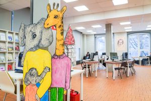 Показ мультфильмов «Веселая малышка» пройдет в библиотеке №262. Фото: Ксения Догонашева, «Вечерняя Москва»